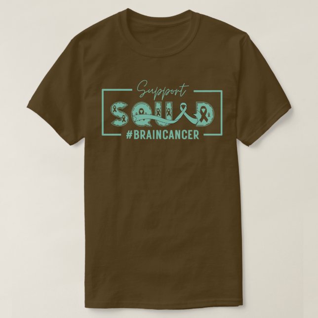 T-shirt Cerveau de l'équipe de soutien 7 (Design devant)
