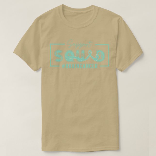 T-shirt Cerveau de l'équipe de soutien 9 (Design devant)