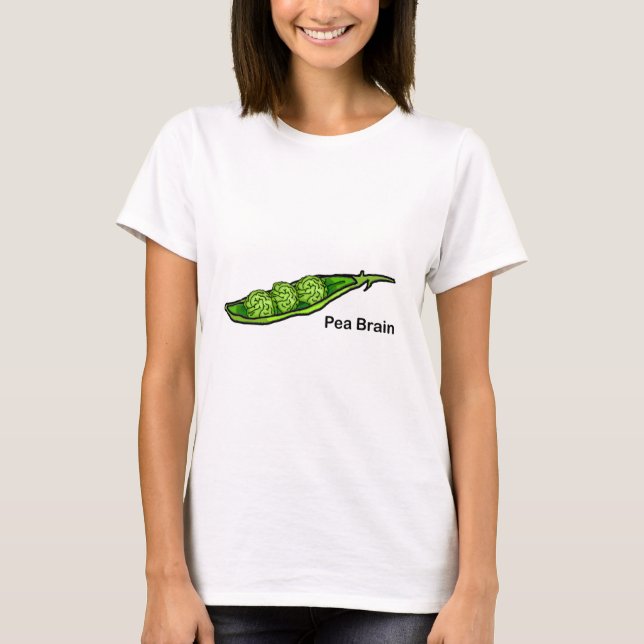 T-shirt Cerveau de pois (Devant)