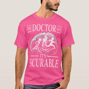T-shirt Cerveau De Triathlon Le Docteur Dit Que C'Est Incu