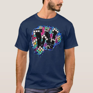 T-shirt Cerveau de Wordle