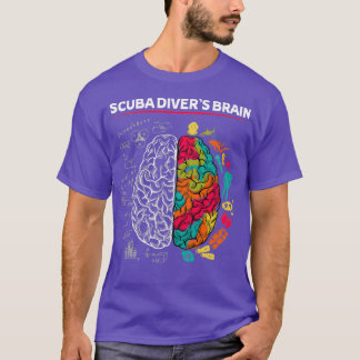 T-shirt Cerveau Diverx27s Scuba