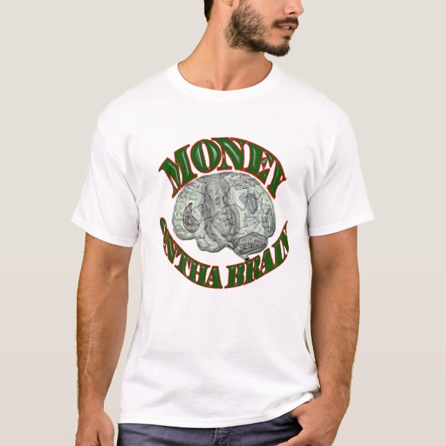 T-shirt Cerveau d'Ontha d'argent (Devant)
