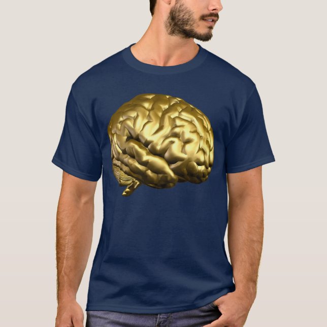 T-shirt Cerveau d'or (Devant)
