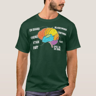 T-shirt Cerveau D'Un Fencer