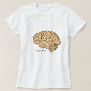 T-shirt Cerveau Humain : Analysez Ceci !