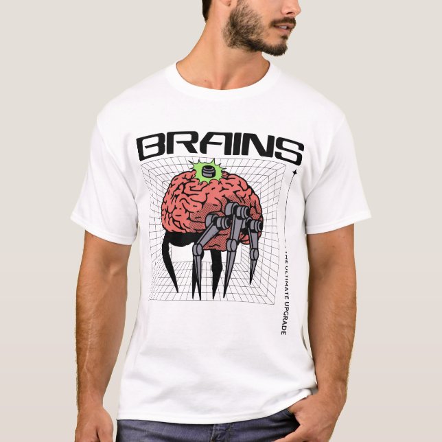 T-shirt Cerveau La Mise À Niveau Ultime, Neuroscience, Neu (Devant)