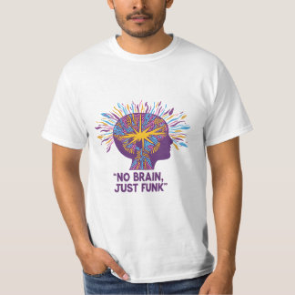 T-shirt Cerveau maggé - Psychédélique Funk Rock Tee