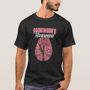 T-shirt Cerveau PD Patients Tulipes Parkinson Maladie Warr