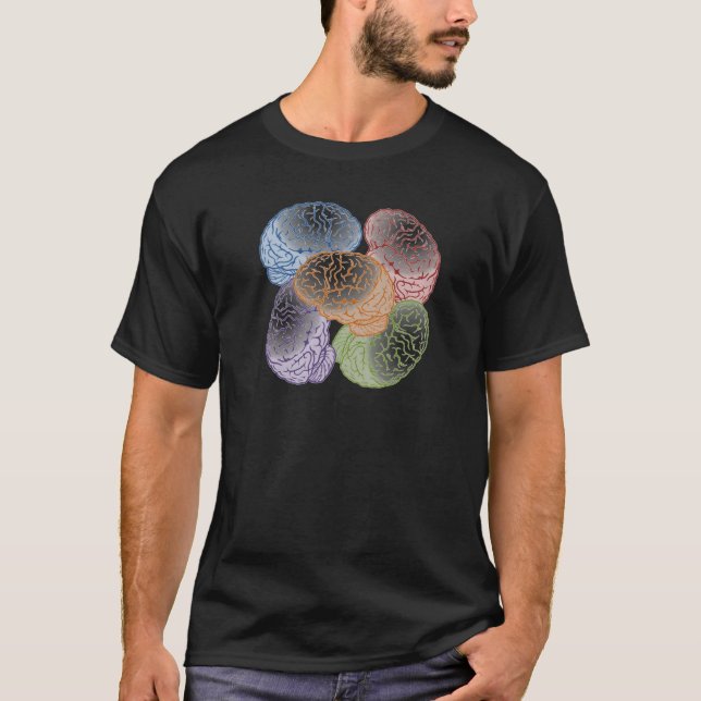 T-shirt Cerveaux (Devant)