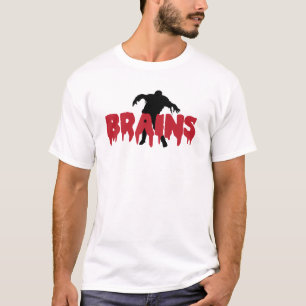 T-shirt Cerveaux de zombi