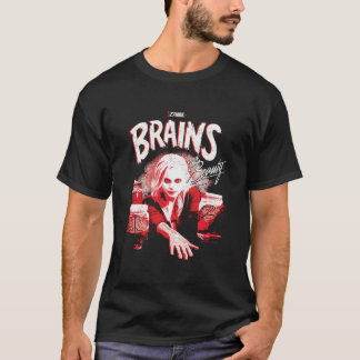 T-shirt Cerveaux Izombie Et Beauté