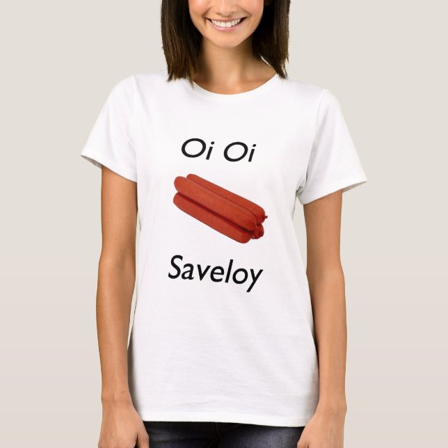 T-shirt Cervelas d'Oi Oi (Devant)