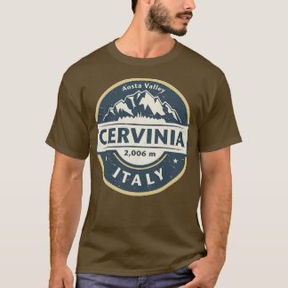 T-shirt Cervinia italy