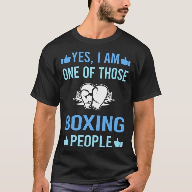T-shirt Ces gens de boxe (Devant)