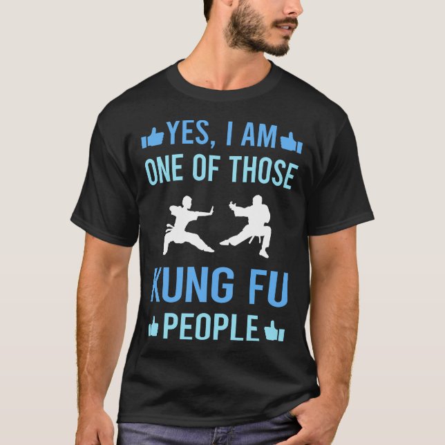 T-shirt Ces gens Kung Fu (Devant)