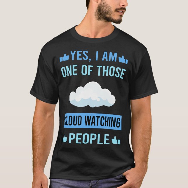 T-shirt Ces gens regardent Cloud (Devant)