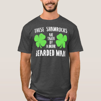 T-shirt Ces Shamrocks Sont Pris Irlandais Boire Des Femmes