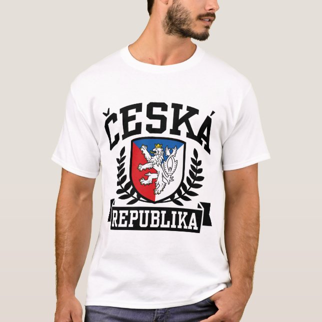 T-shirt Ceska Republika (Devant)
