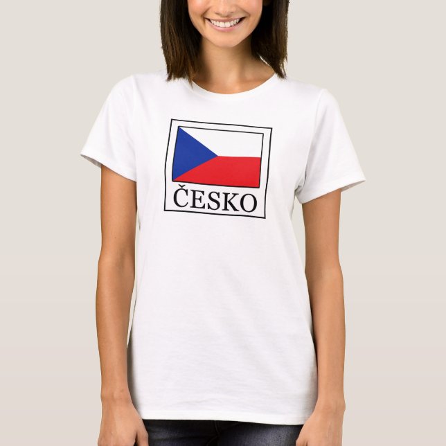 T-shirt Česko (Devant)