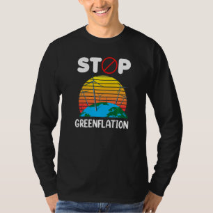 T-shirt Cesser l'inflation de l'énergie et l'inflation Pri