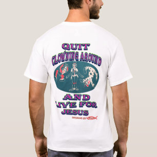 T-shirt Cessez De Clown Autour