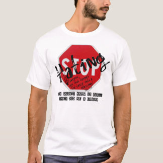 T-shirt Cessez la haine