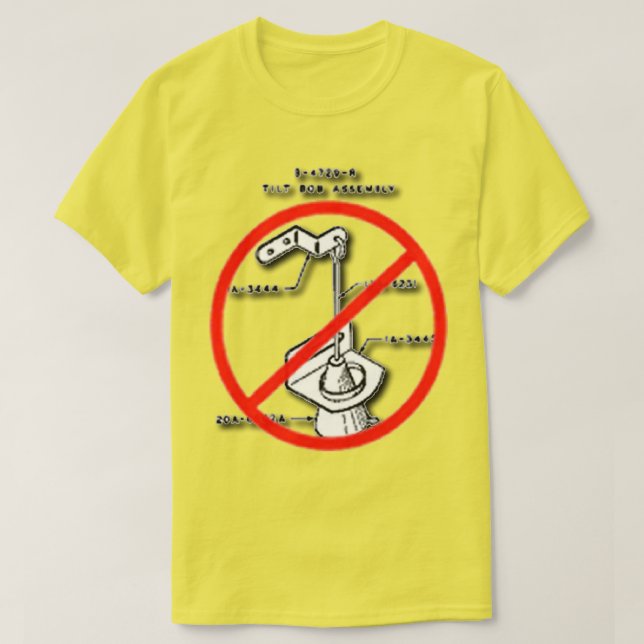 T-shirt Cessez l'inclinaison (Design devant)