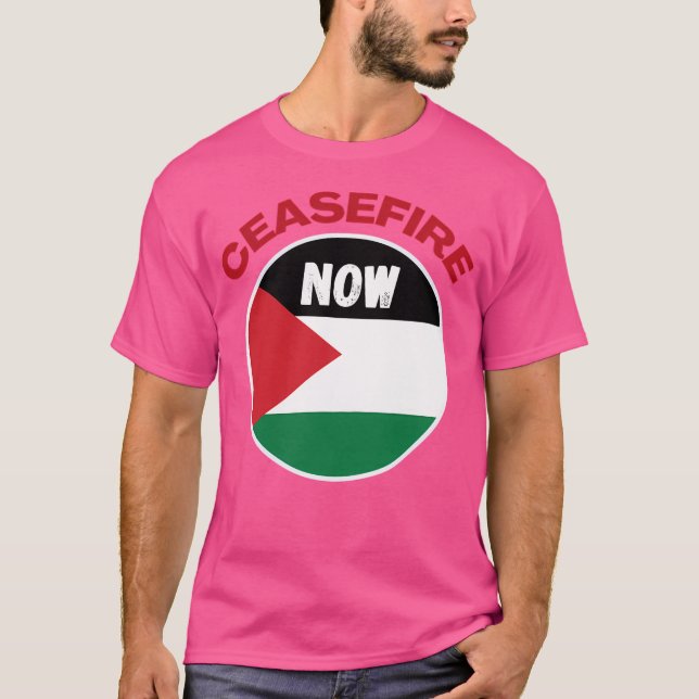 T-shirt Cessez maintenant (Devant)