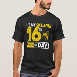 T-shirt C'est 16e jour d'abeilles apiculteur apiculteur ap