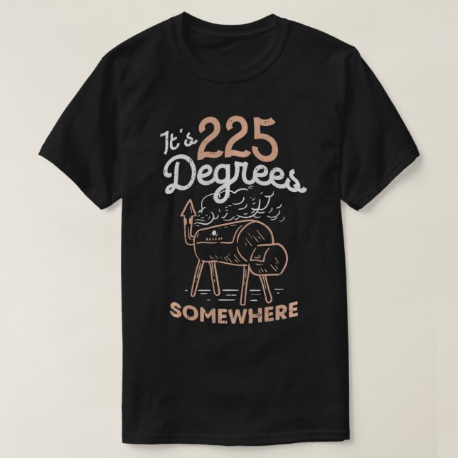 T-shirt C'est 225 degrés quelque part (Design devant)