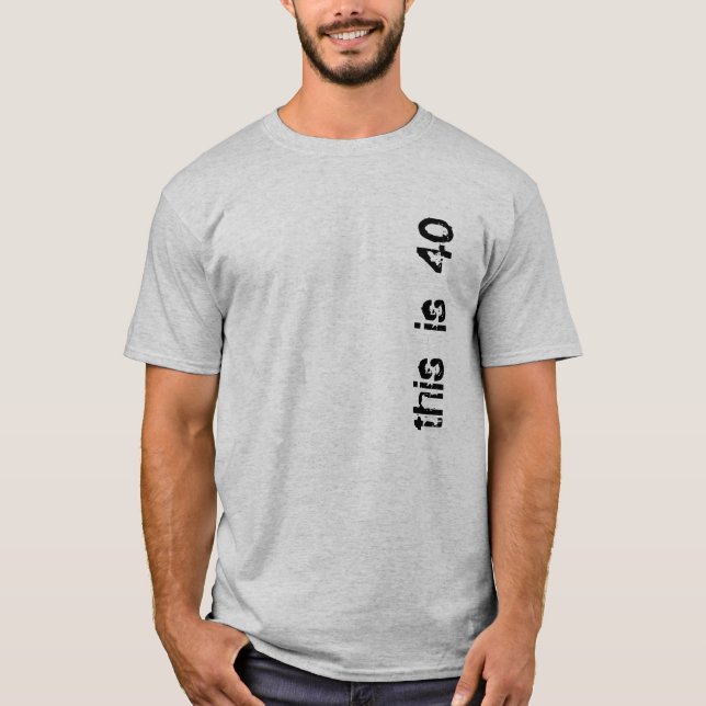 T-shirt c'est 40 (Devant)