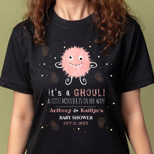 T-shirt C'est A Ghoul ! Baby shower d'Halloween de Little