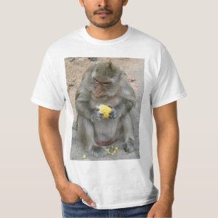 T-shirt C'est à moi ! ! ... Singe Macaque thaïlandais sauv