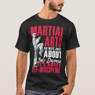 T-shirt C'est à propos de la discipline Karaté Jiu Jitsu