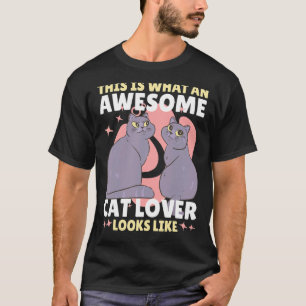T-shirt C'est à quoi ressemble un chat génial avec un chat