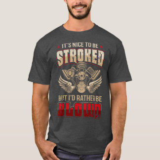 T-shirt C'Est Agréable D'Être Traversé Mais Je Préfère Êtr