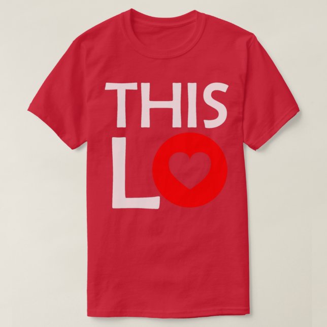 T-shirt C'est amour 1 (Design devant)