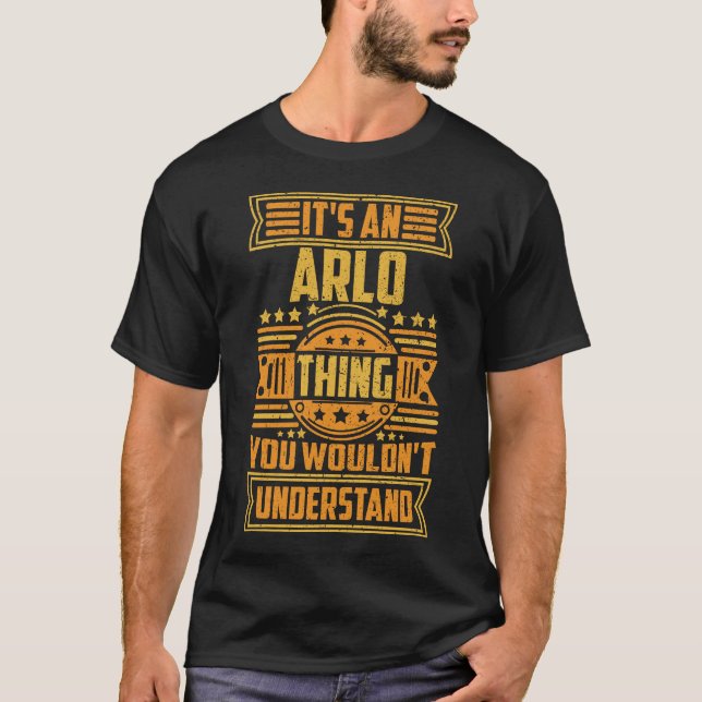 T-shirt C'est An Arlo Thing You (Devant)