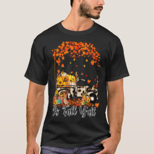 T-shirt C'est Automne Y'all Automne Vibes Tombant Citrouil