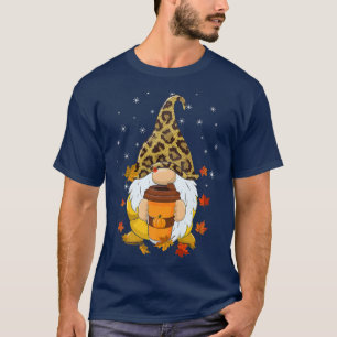 T-shirt C'est Automne Y'all Gnome Citrouille Spice Latte H