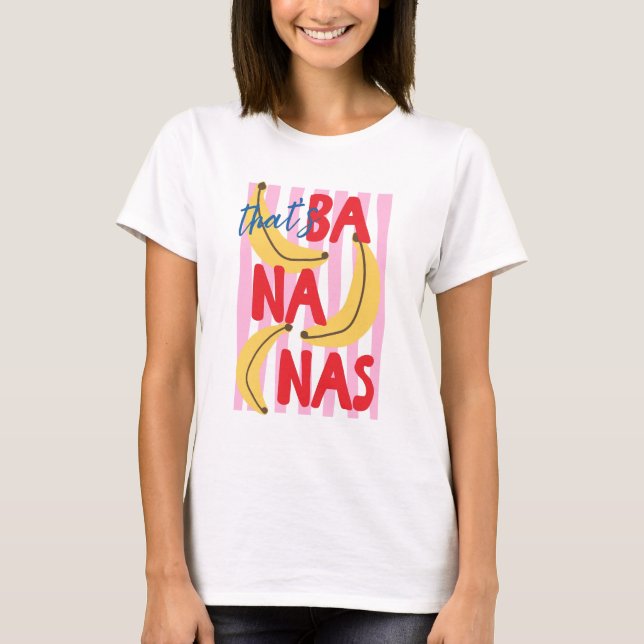 T-shirt C'est Bananas Été Branché (Devant)