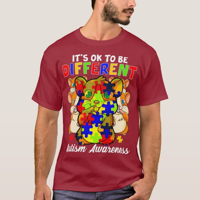 T-shirt C'Est Bien D'Être Une Sensibilisation sur l'autism (Devant)