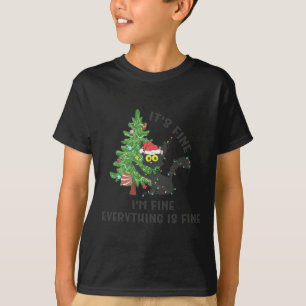 T-shirt C'est bien Im Bien Tout est fin Elf Xmas Matc