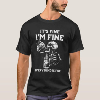 T-shirt C'est Bien Je Suis Bien Tout Va Bien Costume D'Hal