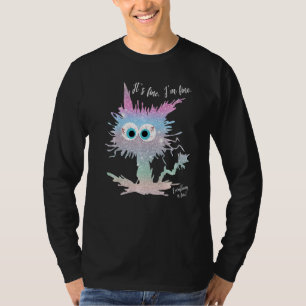 T-shirt C'est Bien Je vais Bien Tout va Bien Chat Coloré