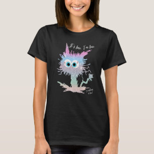 T-shirt C'est Bien Je vais Bien Tout va Bien Chat Coloré