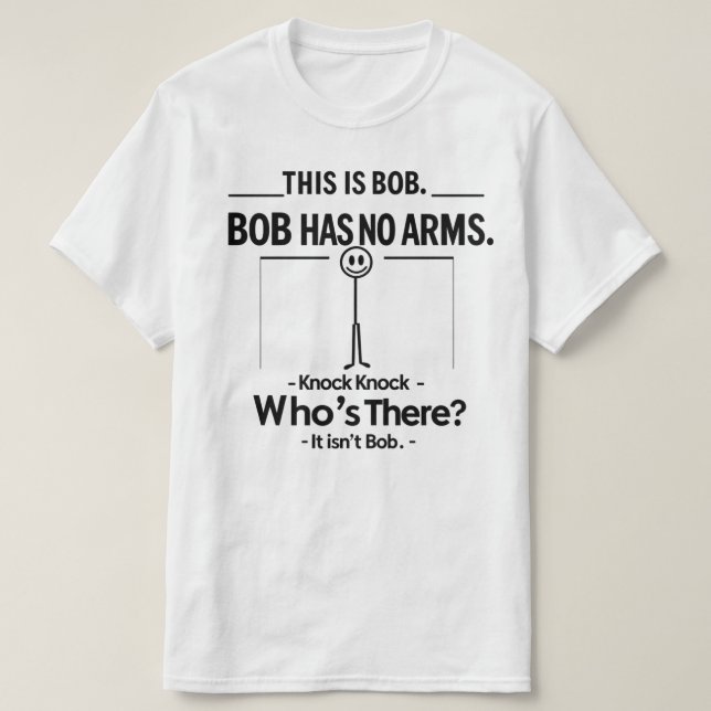 T-shirt C'Est Bob Knock Knock (Design devant)