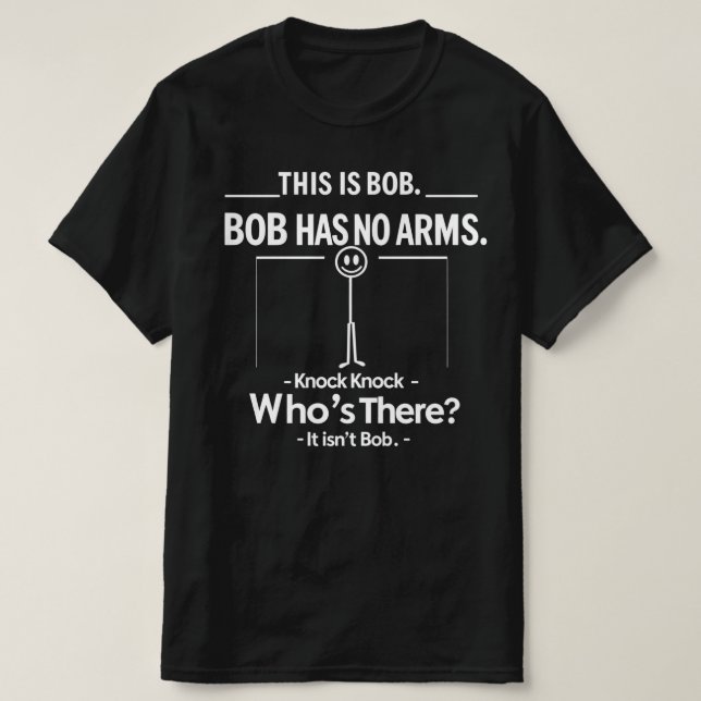 T-shirt C'Est Bob Knock Knock (Design devant)