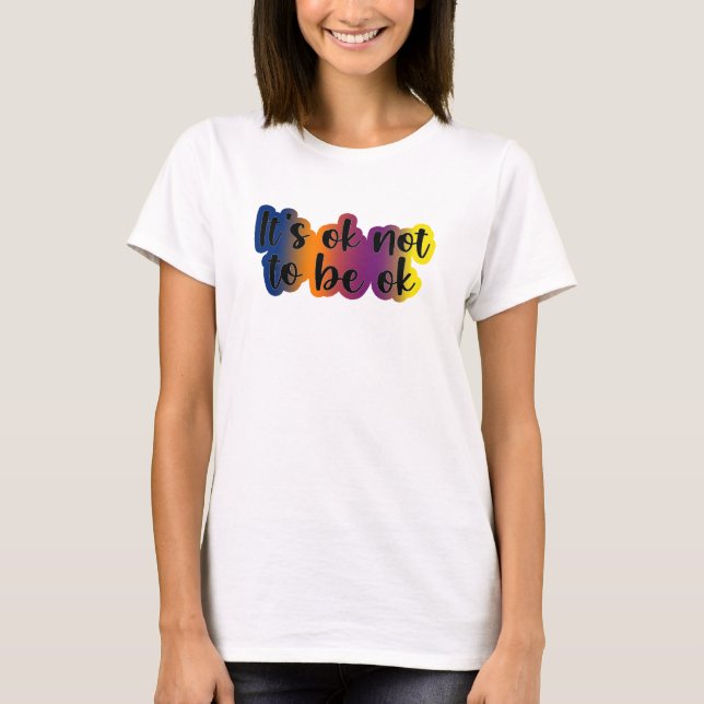 T-shirt C'est bon de ne pas être d'accord (Devant)